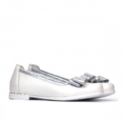Scarpe per bambini 174 bianco madreperla combinato