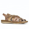 Sandali donna 5062 cappuccino combinato