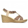 Sandali donna 5065 cappuccino combinato