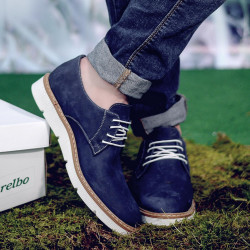 Scarpe casual uomo 832 bufo indaco lifestyle