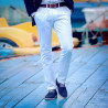 Scarpe casual uomo 835p bufalo indaco