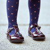 Scarpe bambini piccoli 63c vernice bordeaux lifestyle