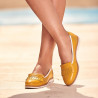 Scarpe casual donna 699 giallo combinato