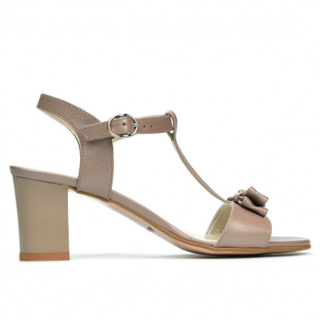 Sandali donna 1257 cappuccino perlato