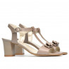 Sandali donna 1257 cappuccino perlato