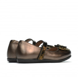 Scarpe per bambini piccoli 67c marrone perla combinato