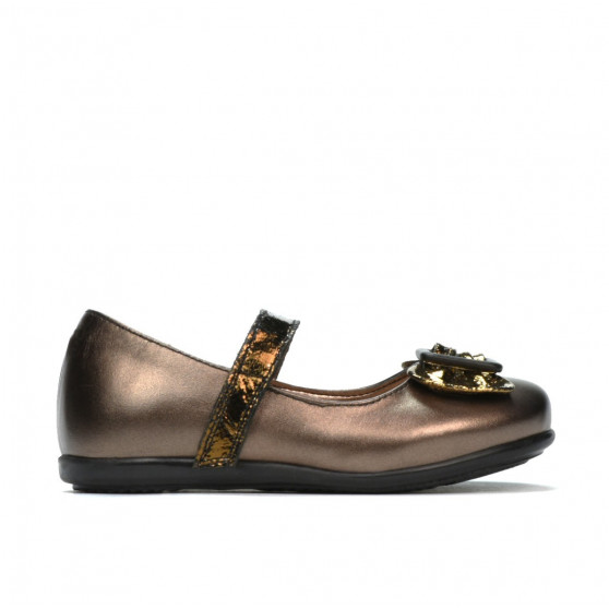 Scarpe per bambini piccoli 67c marrone perla combinato