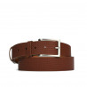 Cintura uomo 26b marrone pressata