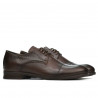 Scarpe eleganti adolescenti 396 a caffè