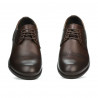 Scarpe eleganti adolescenti 396 a caffè