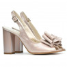 Sandali donna 1256 satinato cipria