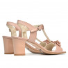 Sandali donna 1257 cipria perlato