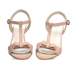 Sandali donna 1257 cipria perlato