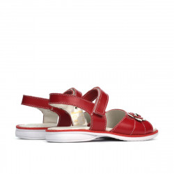 Sandali per bambini piccoli 55c rosso