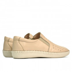 Mocassini donna / adolescenti 689 beige01