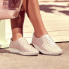 Mocassini donna / adolescenti 689 beige01