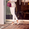 Sandali donna 1271 beige perlato