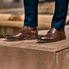 Scarpe eleganti da uomo 896 a caffè
