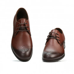 Scarpe adolescenti 398 a cognac