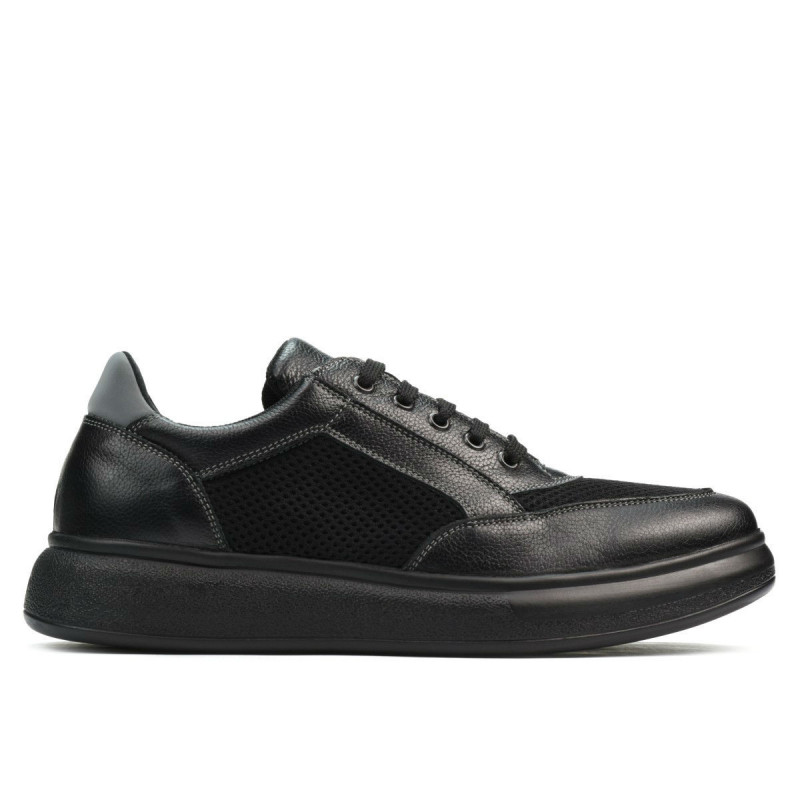 Scarpe casual/sport uomo 906 nero combinato