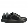 Scarpe casual/sport uomo 906 nero combinato