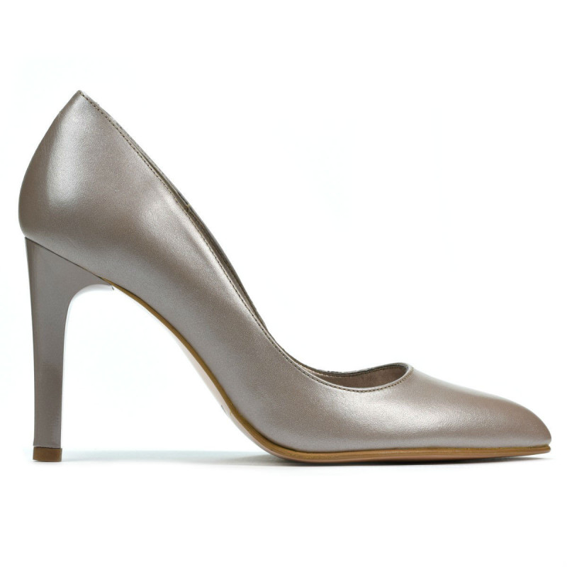 Scarpe eleganti donna 1276 cappuccino madreperla