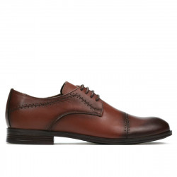 Scarpe eleganti adolescenti 396 a cognac