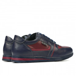 Scarpe sportive adolescenti 377 indaco+bordò