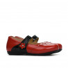 Scarpe per bambini piccoli 68c vernice rossa combinata