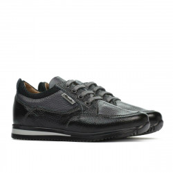 Scarpe bambini 2001 nero+grigio