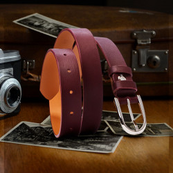 Cintura donna 06m bordeaux lifestyle