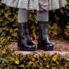 Stivaletti per bambini piccoli 100c nero lifestyle