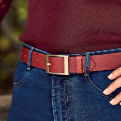 Cintura donna 10m biz rosso