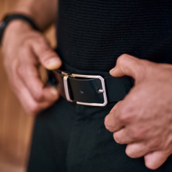 Cintura uomo 35b nero+biz nero lifestyle