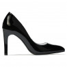 Scarpe eleganti donna 1276 vernice nera