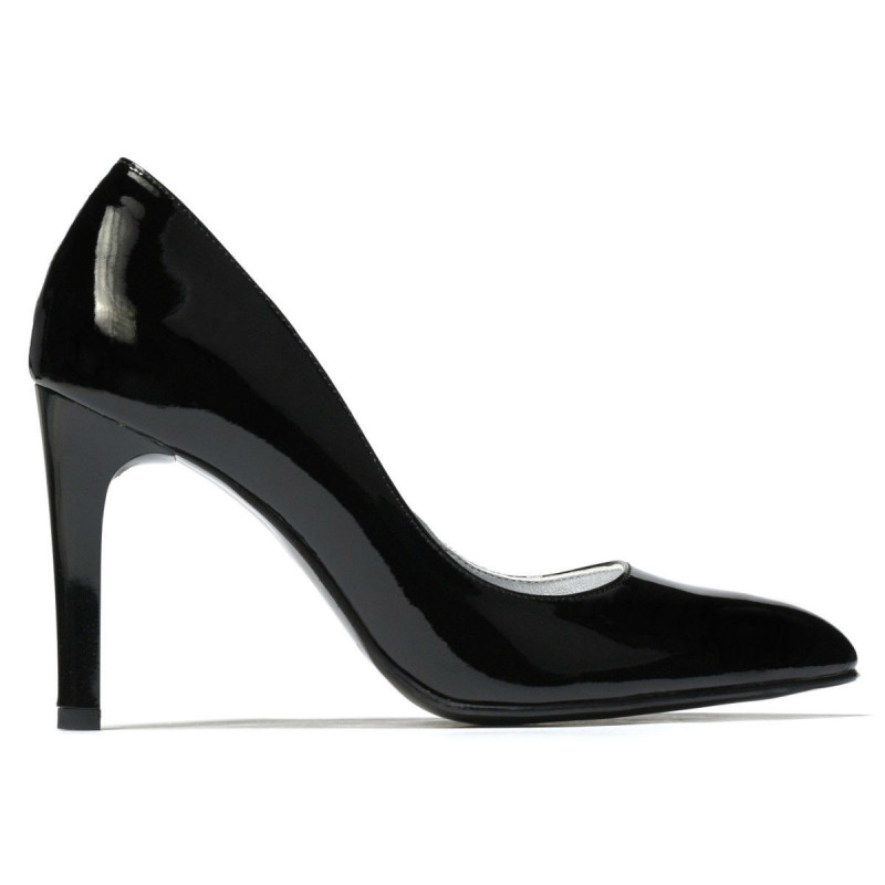 Scarpe eleganti donna 1276 vernice nera