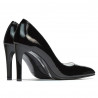 Scarpe eleganti donna 1276 vernice nera