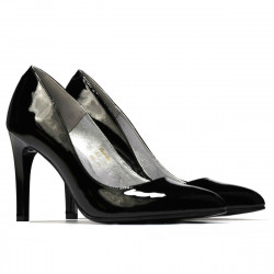 Scarpe eleganti donna 1276 vernice nera
