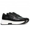 Scarpe sportive da donna 6019 nero combinato