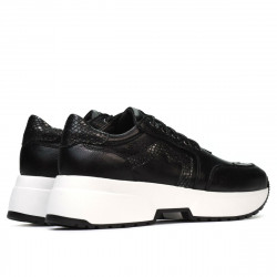 Scarpe sportive da donna 6019 nero combinato