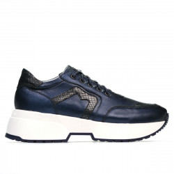 Scarpe sportive da donna 6019 indaco perlato combinato