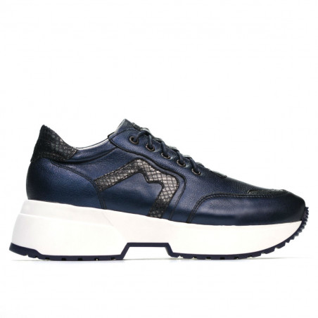 Scarpe sportive da donna 6019 indaco perlato combinato