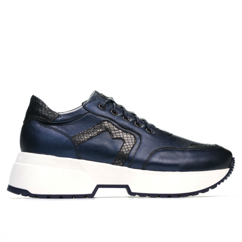 Scarpe sportive da donna 6019 indaco perlato combinato