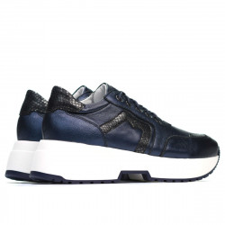 Scarpe sportive da donna 6019 indaco perlato combinato