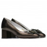 Scarpe eleganti donna 1274 marrone perlaceo
