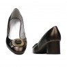Scarpe eleganti donna 1274 marrone perlaceo