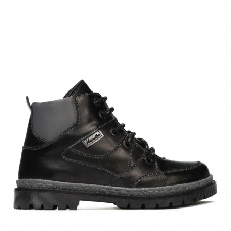 Stivaletti bambini 3017 nero+grigio