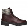 Stivaletti donna 3341 bordeaux