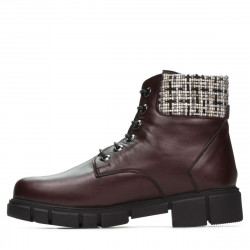 Stivaletti donna 3341 bordeaux