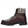 Stivaletti donna 3341 bordeaux